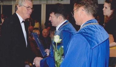 Dr.Kelemen Pál István 2016-ban átvette az Arany Diplomát.